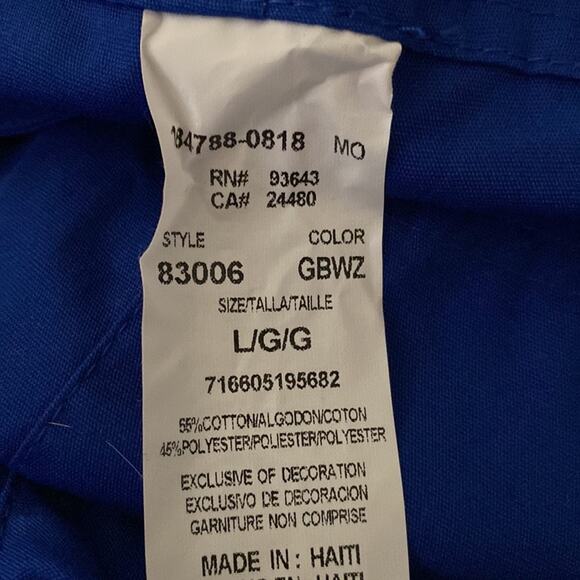 Dickies Women's EDS Signature Unisex Drawstring Scrub Pant Size L NWT - Picture 7 of 7